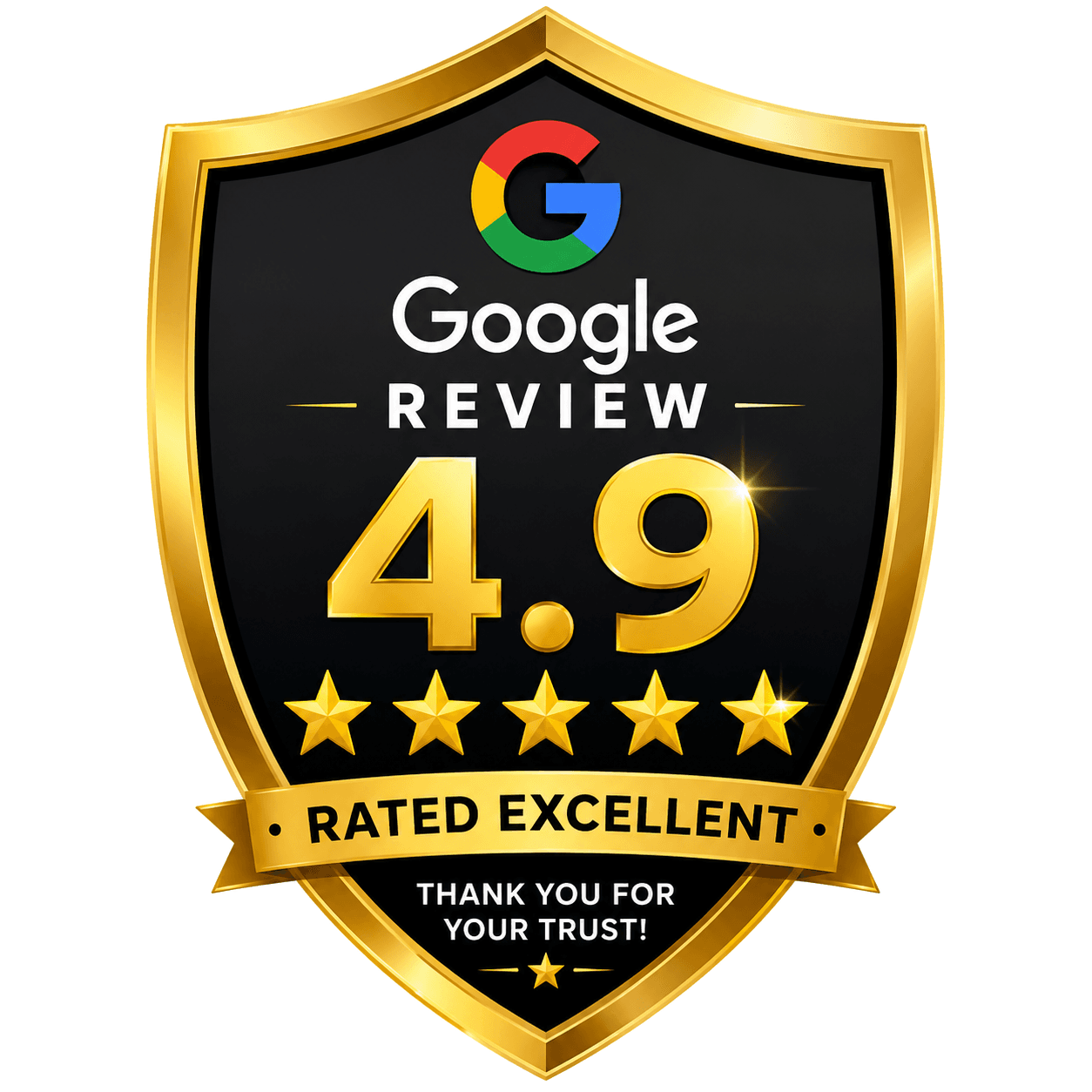 4.9-rated Google Reviews — Rated Excellent